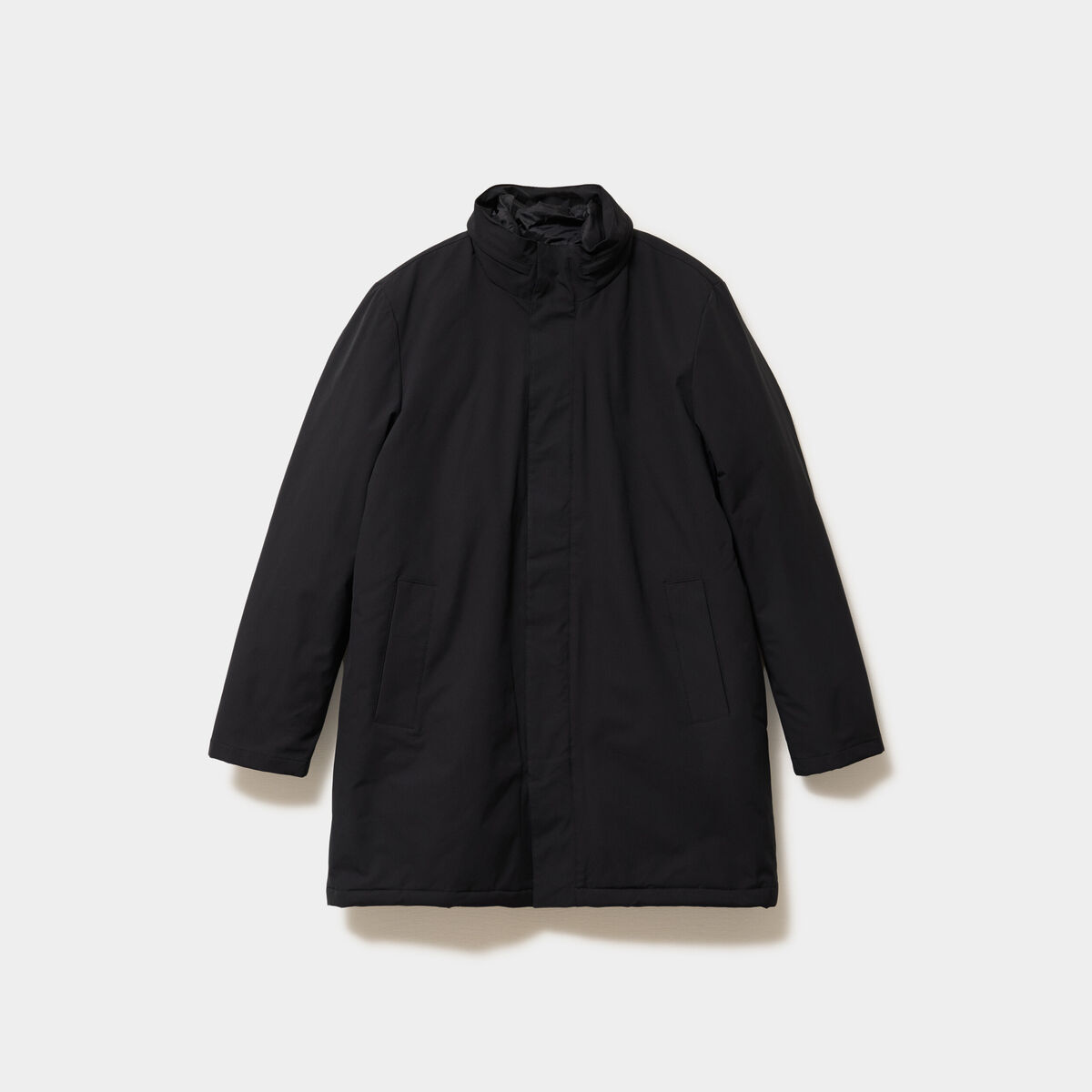 Parka 3-en-1 d&eacute;perlante noir homme
