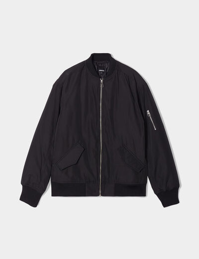 Veste bomber zippée Liberto noir femme