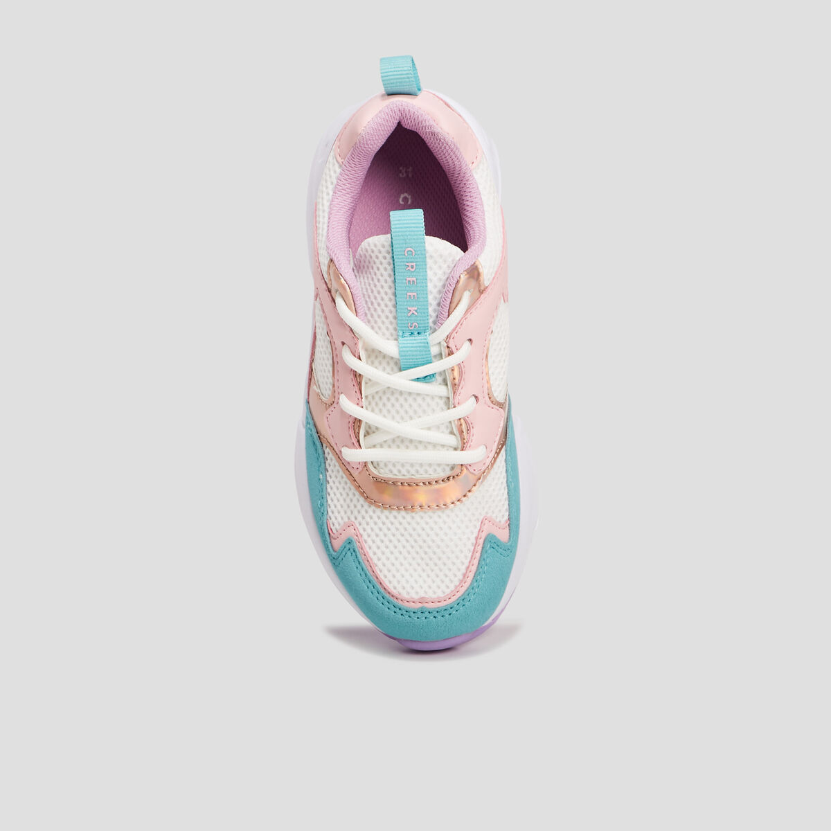 Baskets running Creeks multicolore fille