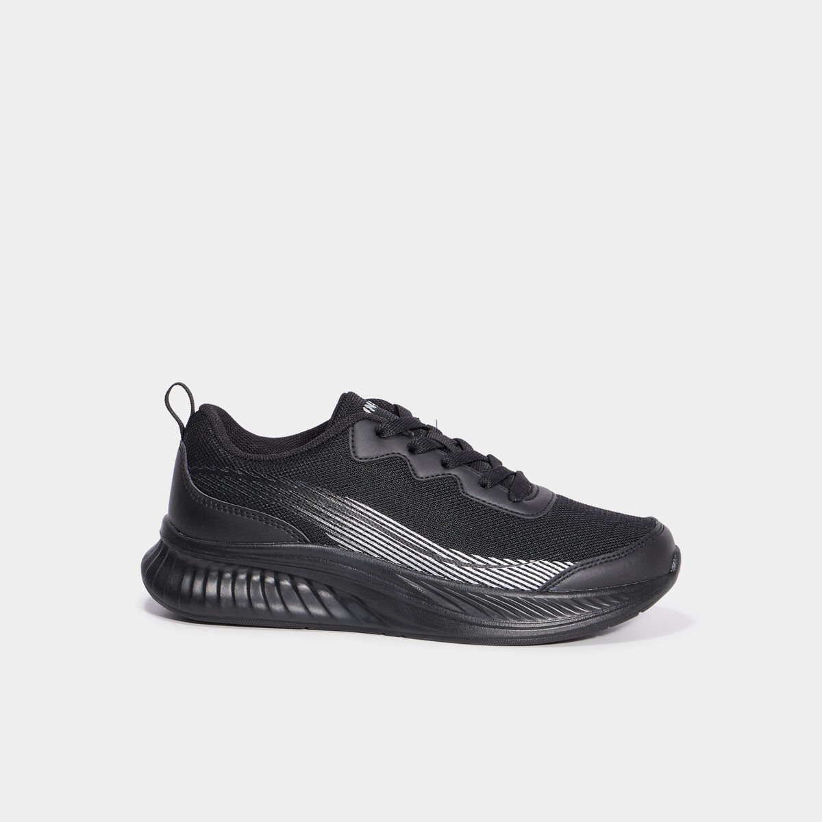 Baskets running noir garçon