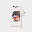 T-shirt manches courtes Dragon Ball Z blanc garçon