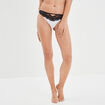 Culotte avec micro dentelle blanc femme