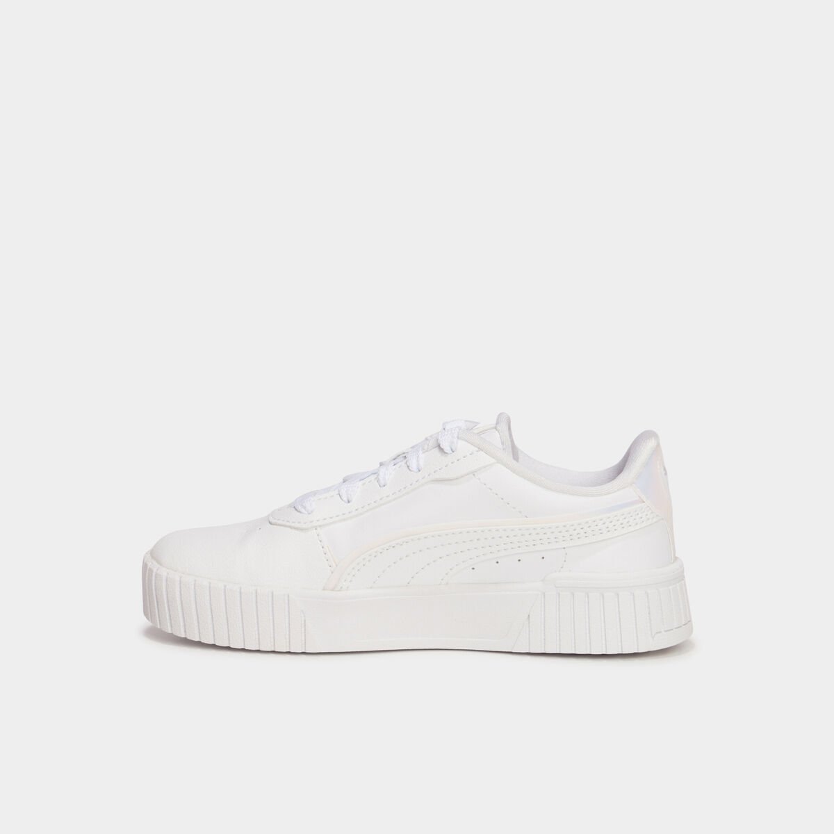 Tennis basses à lacets Puma Carina mauve fille