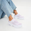 Baskets running semelles bulles rose femme