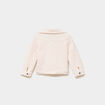 Veste esprit biker matelass&eacute;e creme b&eacute;b&eacute; fille