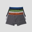 Lot 3 boxers Creeks noir homme