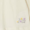 T-shirt avec broderie Creeks ivoire bébé fille