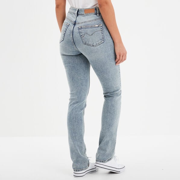 jeans regular 5 poches coton creeks denim double stone femme Jeans regular 5 poches coton Creeks denim double stone femme