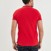Polo avec broderie poitrine coton Creeks rouge homme