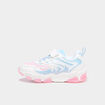Baskets running semelles lumineuses multicolore fille