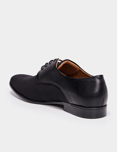 Derbies à lacets noir homme