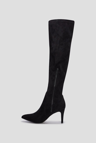 Cuissardes suédées Liberto noir femme