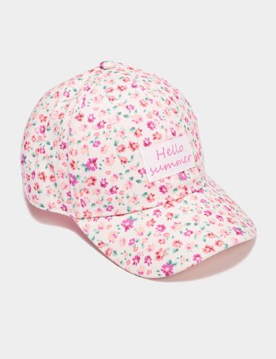 Casquette multicolore fille