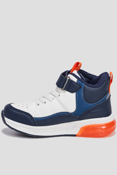 Baskets montantes Creeks multicolore garçon