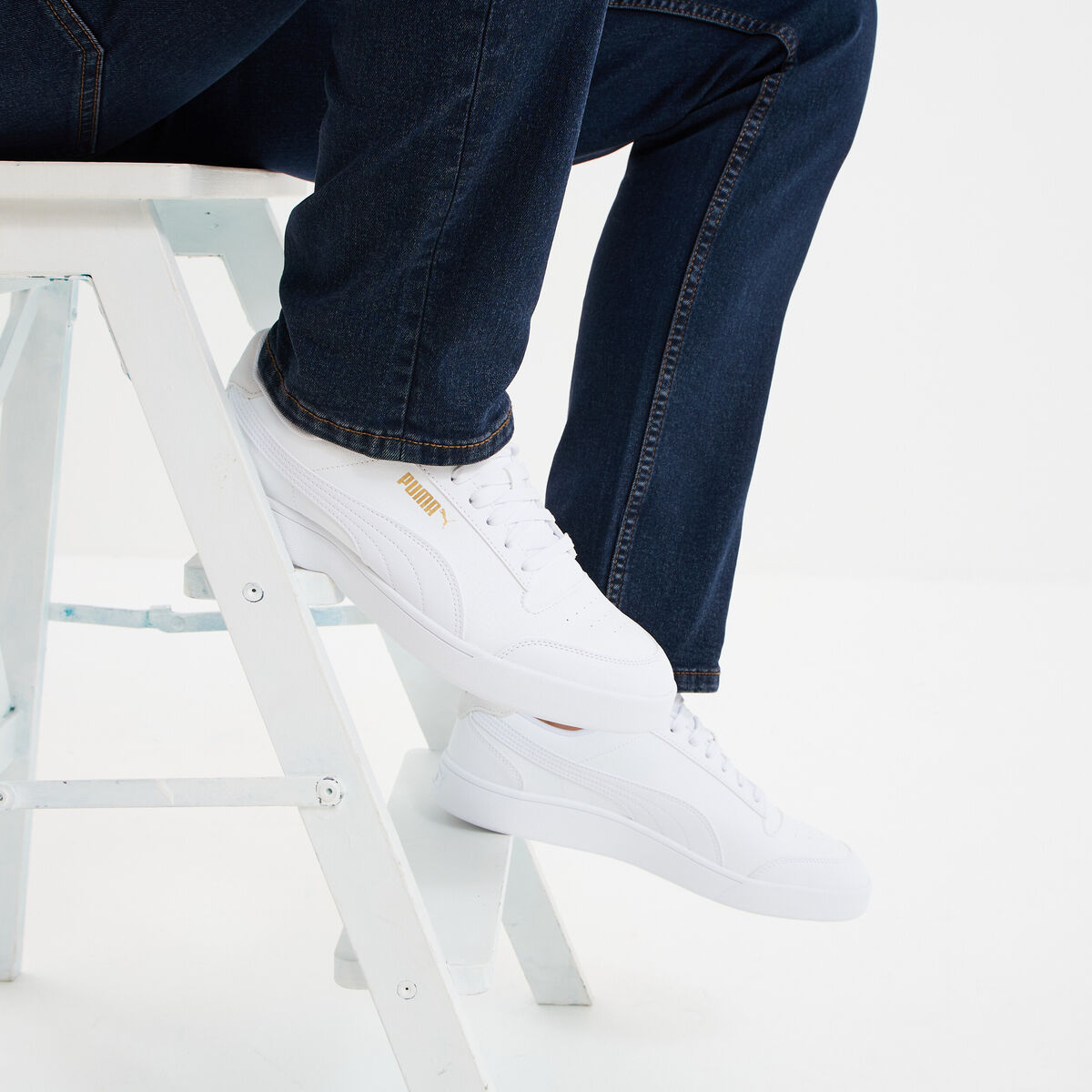 Tennis Puma Shuffle sable homme