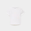 T-shirt manches courtes coton Peppa Pig blanc fille
