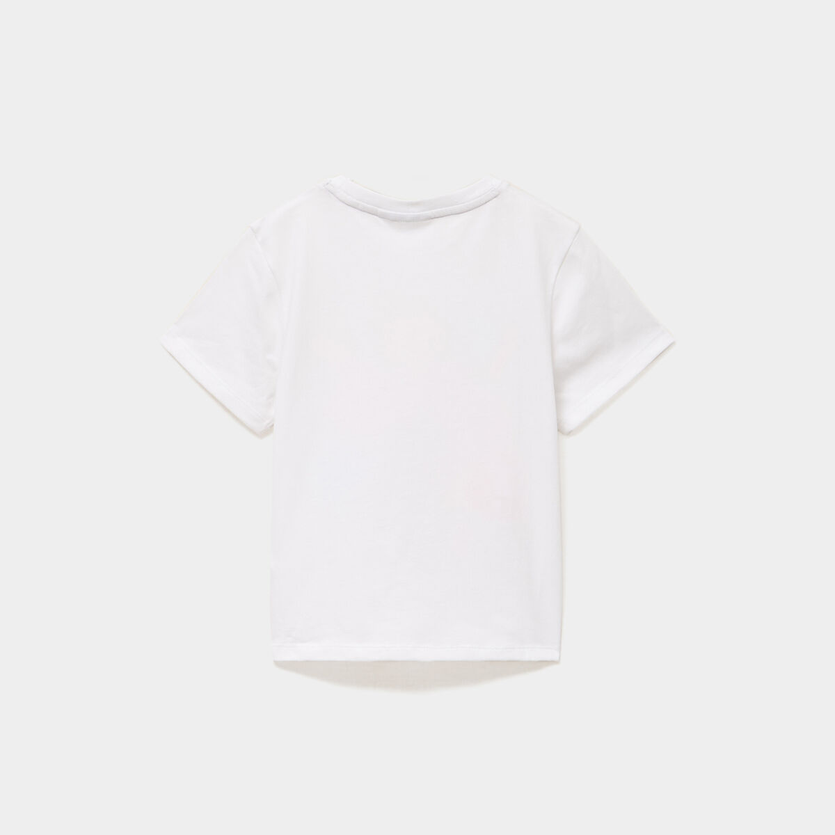T-shirt manches courtes coton Peppa Pig blanc fille