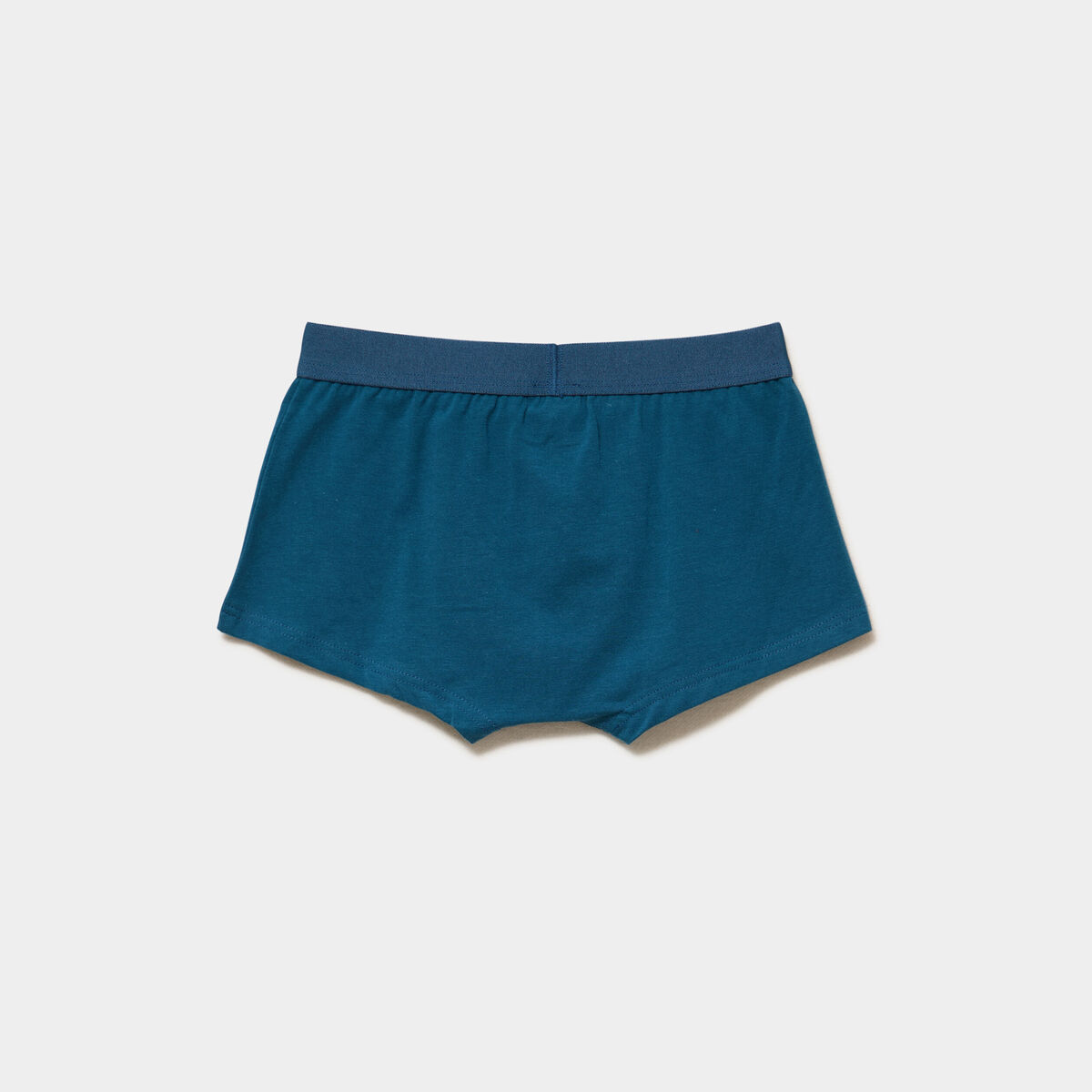 Lot 5 boxers coton majoritaire bleu marine gar&ccedil;on