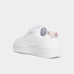 Tennis basses Champion Glitter blanc fille