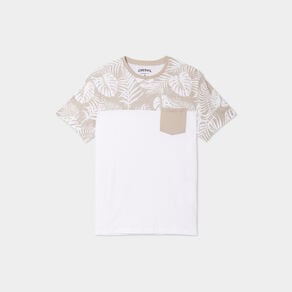 t shirt a manches courtes 1 poche creeks gris clair homme T-shirt à manches courtes 1 poche Creeks gris clair homme