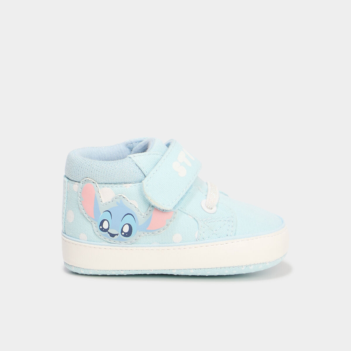 Bottons &agrave; scratchs Stitch bleu b&eacute;b&eacute; gar&ccedil;on