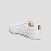 Tennis à lacets blanc homme