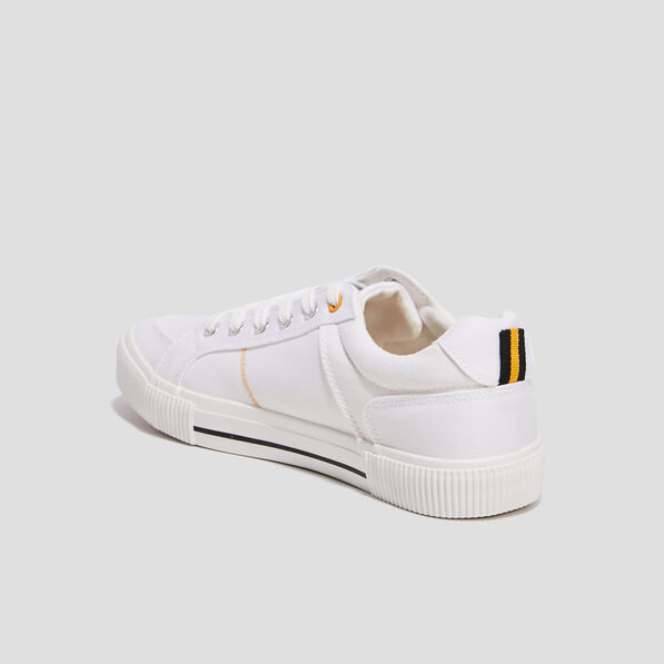 tennis a lacets blanc homme Tennis à lacets blanc homme