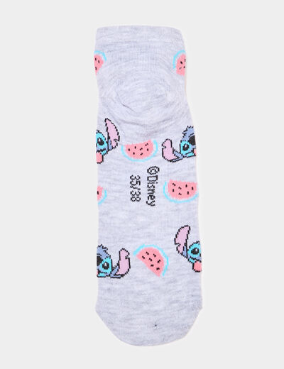 Lot 3 paires chaussettes Stitch multicolore fille