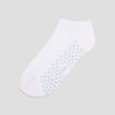 Lot 5 paires chaussettes coton blanc femme