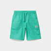 Bermuda regular taille &eacute;lastiqu&eacute;e coton vert menthe gar&ccedil;on