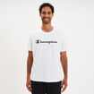 T-shirt manches courtes coton Champion blanc homme
