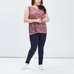 Jeggings bleu marine femme grande taille