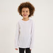 T-shirt manches longues blanc gar&ccedil;on