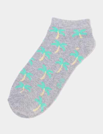 Lot 5 paires chaussettes invisibles multicolore fille