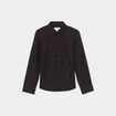 Chemise manches longues noir garçon