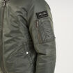 Blouson bomber d&eacute;perlant Liberto gris homme