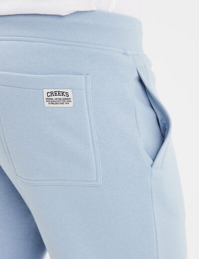 Pantalon de jogging droit Creeks bleu ciel homme
