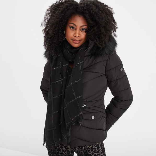 foulard noir femme Foulard noir femme