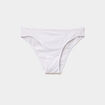 Culotte coton majoritaire blanc femme
