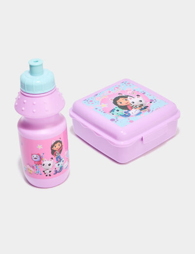 Sac lunchbox gourde Gabby maison magique multicolore fille