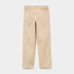 Pantalon regular coton majoritaire beige gar&ccedil;on