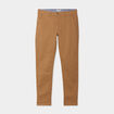 Pantalon chino slim stretch camel homme
