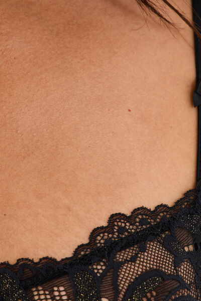 Soutien-gorge embo&icirc;tant dentelle noir femme