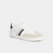 Tennis basses &agrave; lacets blanc homme