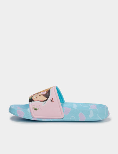 Claquettes de plage Les Sisters multicolore fille