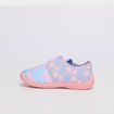 Chaussons &agrave; pompons La Reine des neiges mauve fille