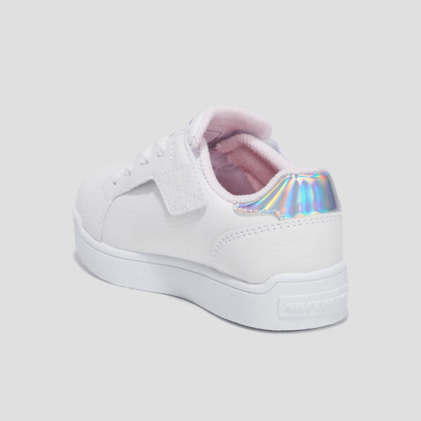 tennis a lacets skechers duratronz blanc fille Tennis à lacets Skechers Duratronz blanc fille