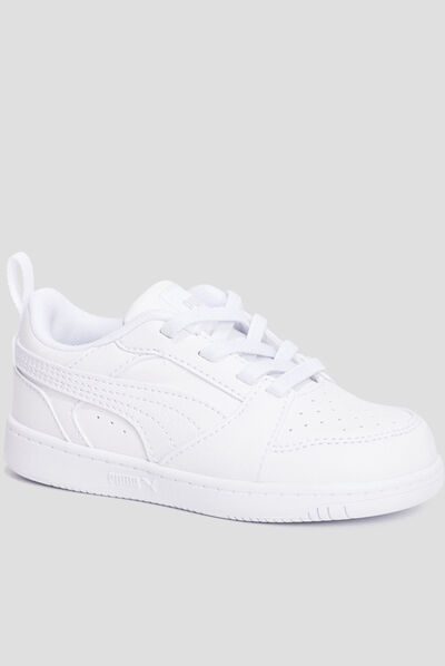 Tennis basses Puma Rebound Joy blanc fille