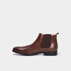 Bottines chelsea marron homme