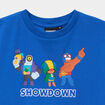 T-shirt col rond coton Brawl Stars bleu marine gar&ccedil;on